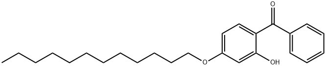 2-ベンゾイル-5-(ドデシルオキシ)フェノール 化学構造式