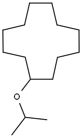 cyclododecyliso-propylether Structure