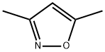 3,5-ジメチルイソオキサゾール 化学構造式