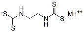 manganese(+2) cation: [2-(sulfidocarbothioylamino)ethylamino]methanedi thioate Structure