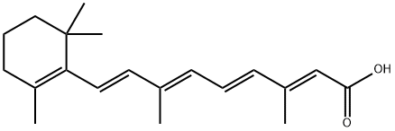 レチノイン酸 化学構造式