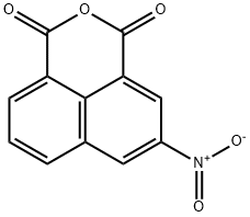 3-ニトロ-1,8-ナフタレンジカルボン酸無水物 化学構造式