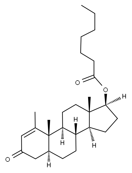 Methenolone enanthate Structure