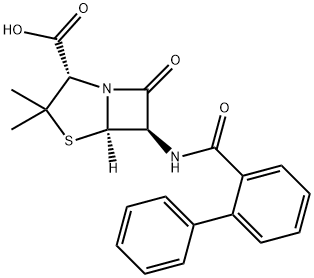 [2S-(2alpha,5alpha,6beta)]-6-[[1,1'-biphenyl]-2-ylformamido]-3,3-dimethyl-7-oxo-4-thia-1-azabicyclo[3.2.0]heptane-2-carboxylic acid|二苯西林