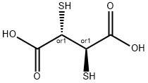 2,3-二巯基丁二酸, 304-55-2, 结构式