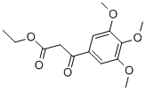 3，4，5-三甲氧基苯甲酰乙酸乙酯, 3044-56-2, 结构式