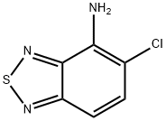4-Amino-5-chloro-2,1,3-benzothiadiazole Structure
