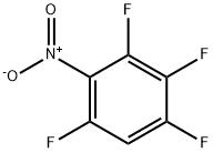 1,3,4,5-テトラフルオロ-2-ニトロベンゼン 化学構造式