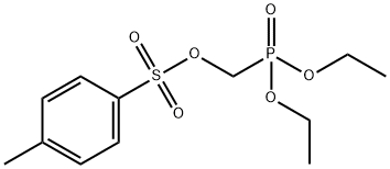 [［（p-トルエンスルホニル)オキシ]メチル]酸　ジエチル　エステル 化学構造式