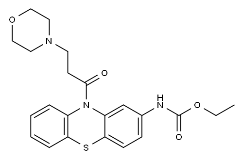乙吗噻嗪, 31883-05-3, 结构式