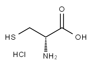 D-システイン塩酸塩 化学構造式