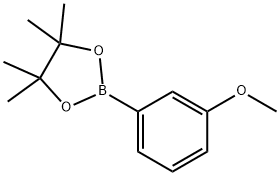 3-Methoxyphenylboronic Acid Pinacol Ester Structure