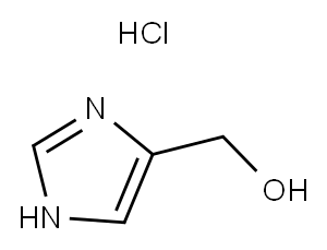 4-Imidazolemethanol hydrochloride Structure