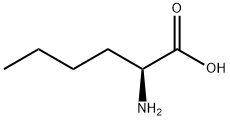 L-正亮氨酸, 327-57-1, 结构式
