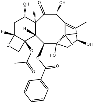 10-デアセチルバッカチンIII 化学構造式