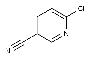 2-chloro-5-cyanopyridine Structure