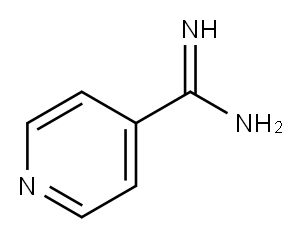 4-PYRIDINECARBOXAMIDINE Structure