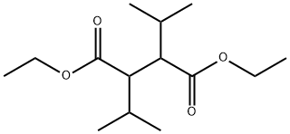diethyl 2,3-diisopropylsuccinate Structure