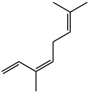 罗勒烯 异构体混合物, 3338-55-4, 结构式