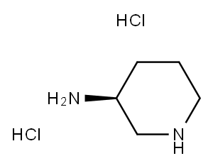 (S)-3-Aminopiperidine dihydrochloride Structure