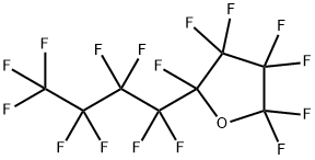 PERFLUORO-2-BUTYLTETRAHYDROFURAN Structure