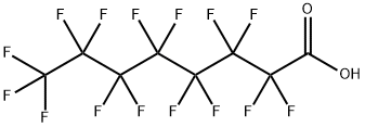 全氟辛酸, 335-67-1, 结构式