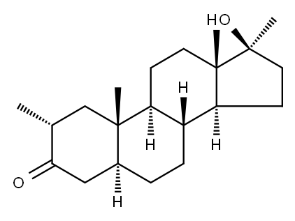 Methasterone Structure