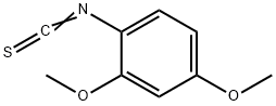2,4-二甲氧基苯基异硫氰酸酯, 33904-03-9, 结构式