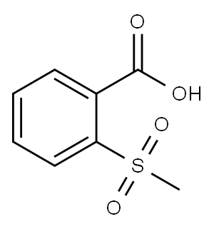 2-甲基磺酰苯甲酸, 33963-55-2, 结构式
