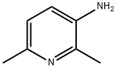 2,6-ジメチルピリジン-3-アミン 化学構造式