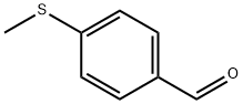 4-(Methylthio)benzaldehyde Struktur
