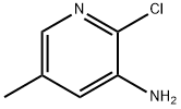 5-甲基-3-氨基-2-氯吡啶, 34552-13-1, 结构式
