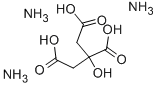 くえん酸トリアンモニウム 化学構造式