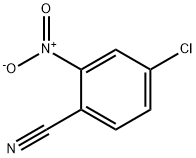 4-氯-2-硝基苯甲腈, 34662-32-3, 结构式