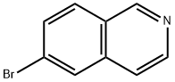 6-溴异喹啉, 34784-05-9, 结构式