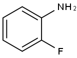 2-フルオロアニリン 化学構造式