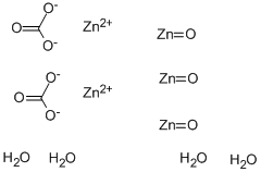 Zinc carbonate Struktur