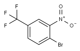 4-溴-3-硝基三氟甲苯, 349-03-1, 结构式