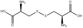 D-シスチン 化学構造式