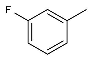 3-氟甲苯, 352-70-5, 结构式