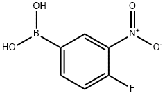4-Fluoro-3-nitrophenylboronic acid Structure