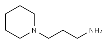 1-(3-Aminopropyl)piperidine Structure