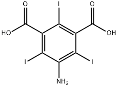 5-氨基-2,4,6-三碘间苯二甲酸, 35453-19-1, 结构式