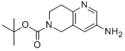 6-BOC-3-氨基-7,8-二氢-5H-[1,6]萘啶, 355819-02-2, 结构式