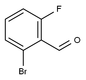 2-Bromo-6-fluorobenzaldehyde Structure