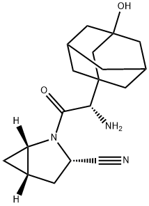 Saxagliptin Structure