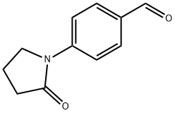 4-(2-Oxo-1-pyrrolidinyl)benzaldehyde Structure
