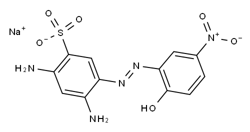 酸性媒介棕 RH, 3618-62-0, 结构式