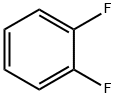 1,2-ジフルオロベンゼン 化学構造式