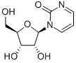2-嘧啶酮-B-核甙, 3690-10-6, 结构式